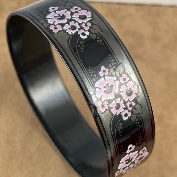 Vintage MICHAELA FREY handmade Pink Flowers - Picture 2 of 10